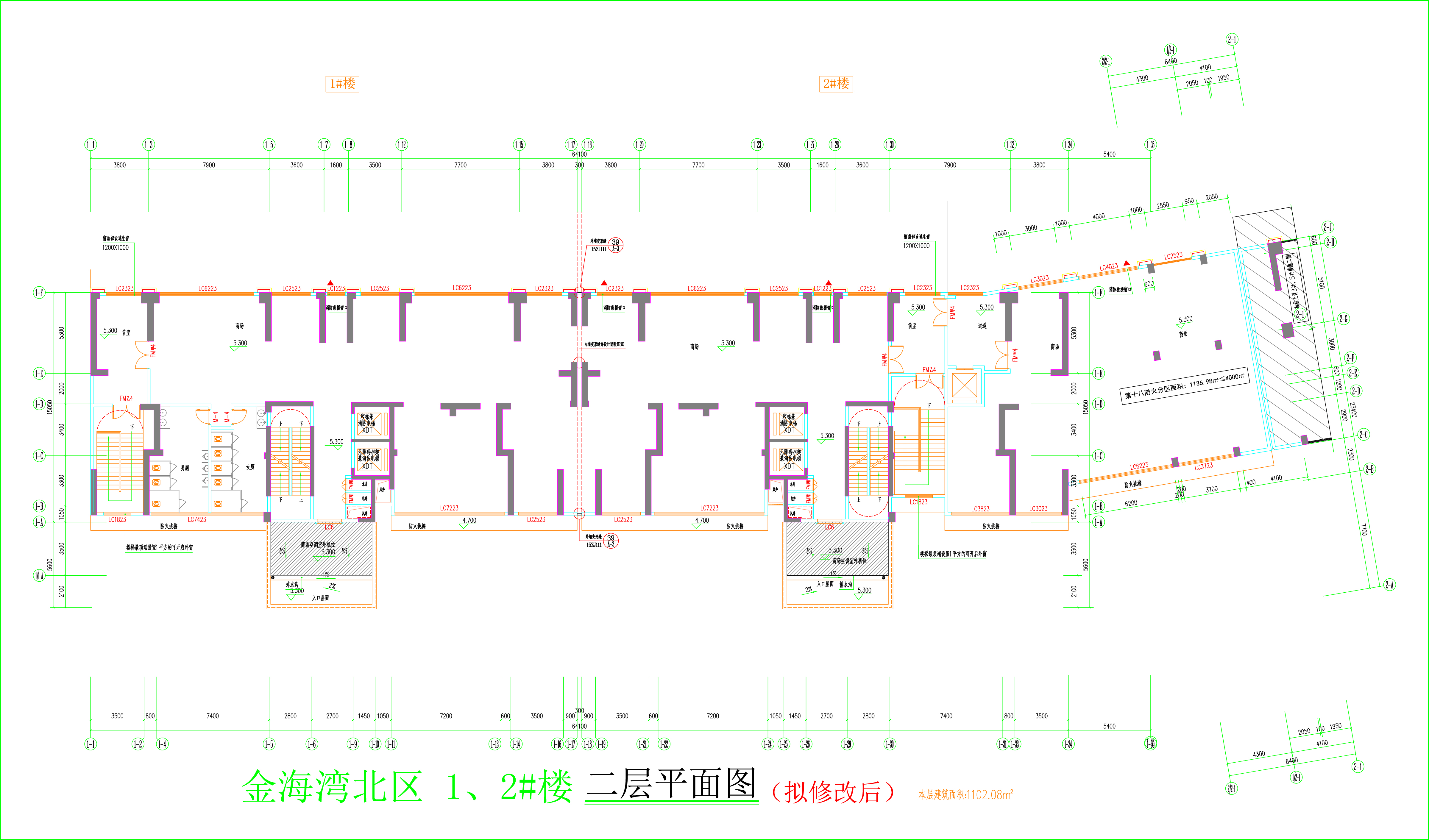 金海灣北區(qū)1、2#樓_二層平面圖.jpg