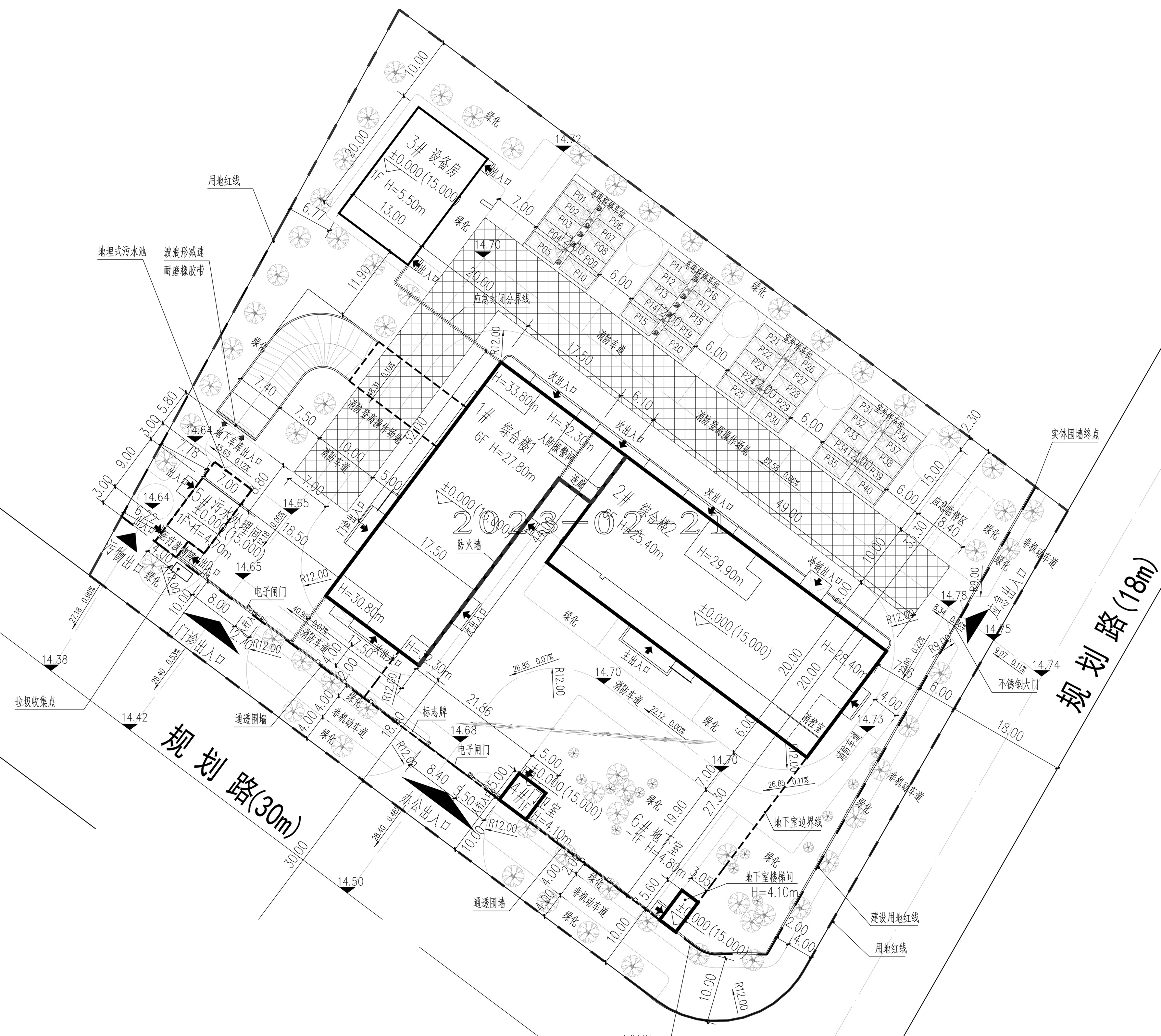 清遠市清新區(qū)完善疾病預防控制體系建設工程總平面1.jpg
