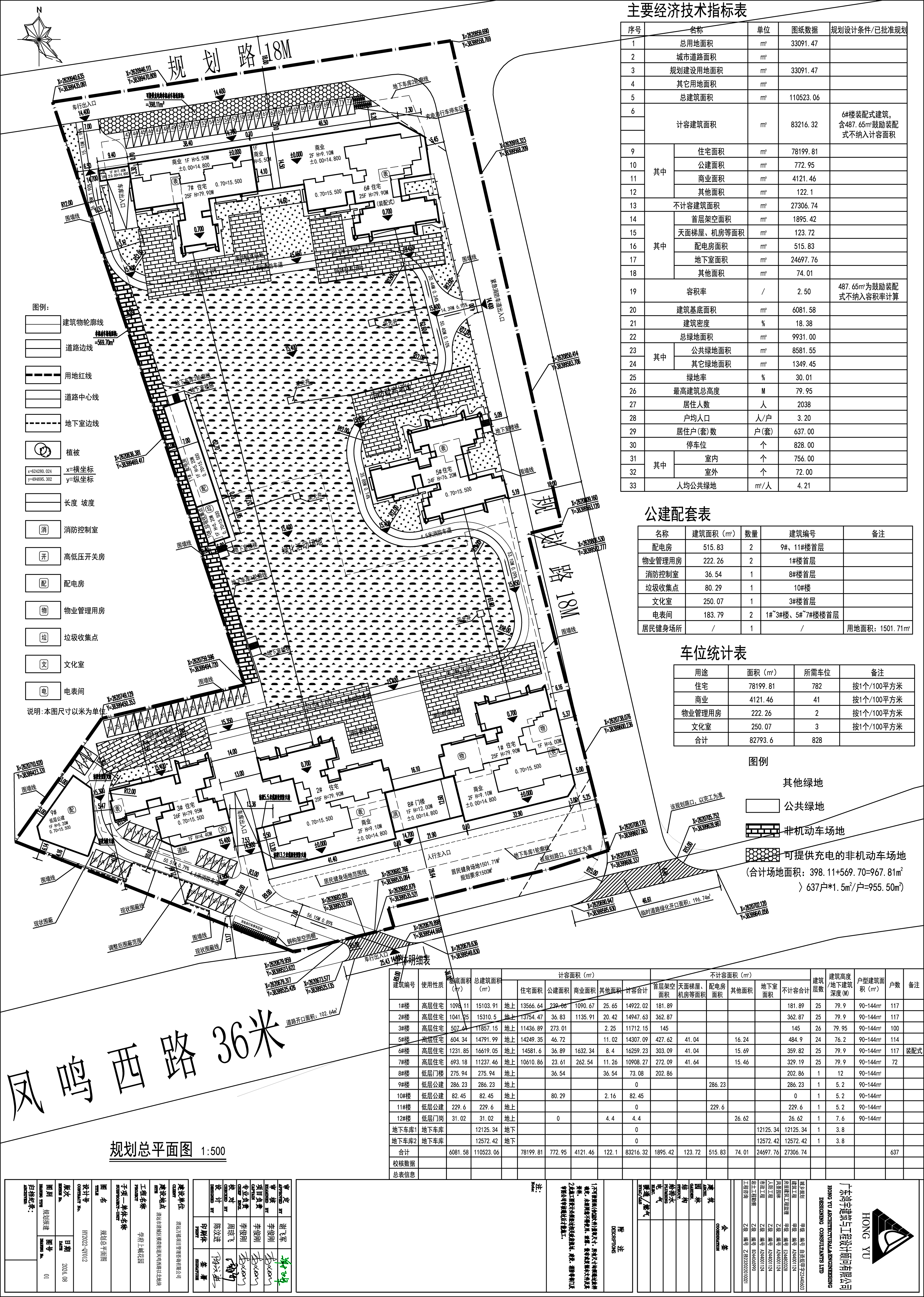 學(xué)府上峸花園 規(guī)劃總平面圖、豎向道路總平面圖、綠化總平面圖_8-27.jpg