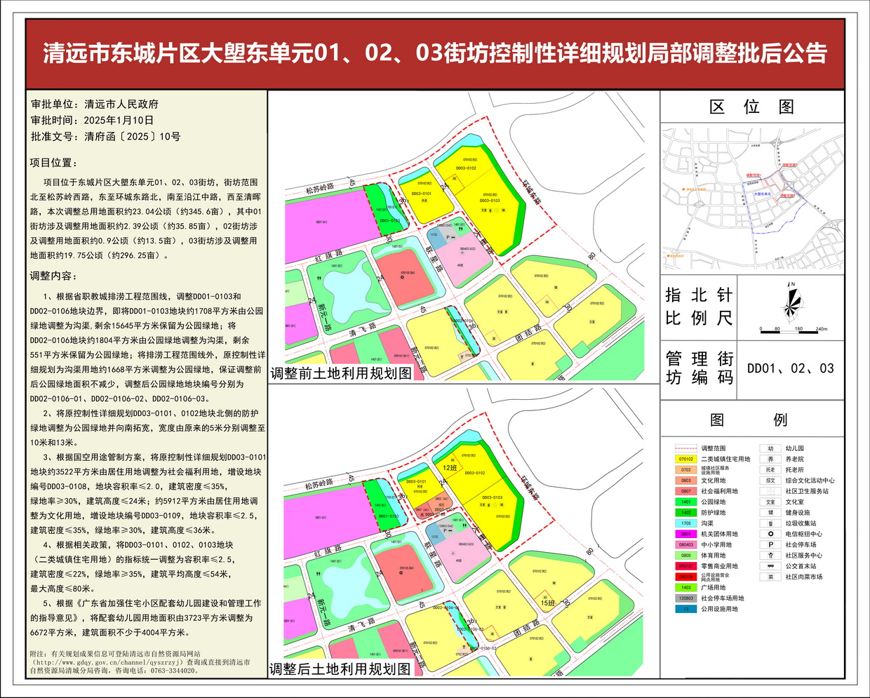 《清遠市東城片區(qū)大塱東單元01、02、03街坊控制性詳細規(guī)劃局部調(diào)整》批后公告---s.jpg